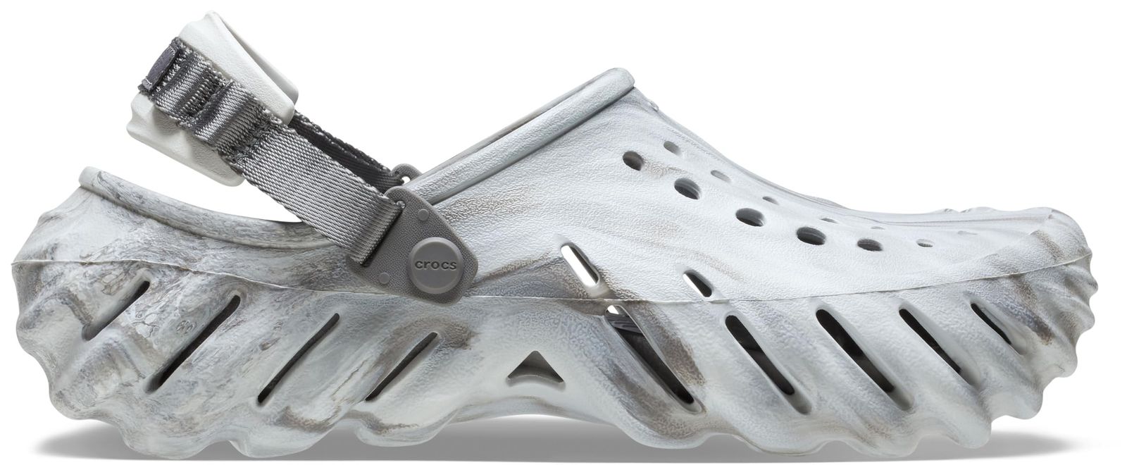  クロックス crocs サンダル エコー マーブル クロッグ 208454 1 NL ライトグレー ２７．０ Men s Lady ムーンライト マルチ 25 0 cm その他 靴