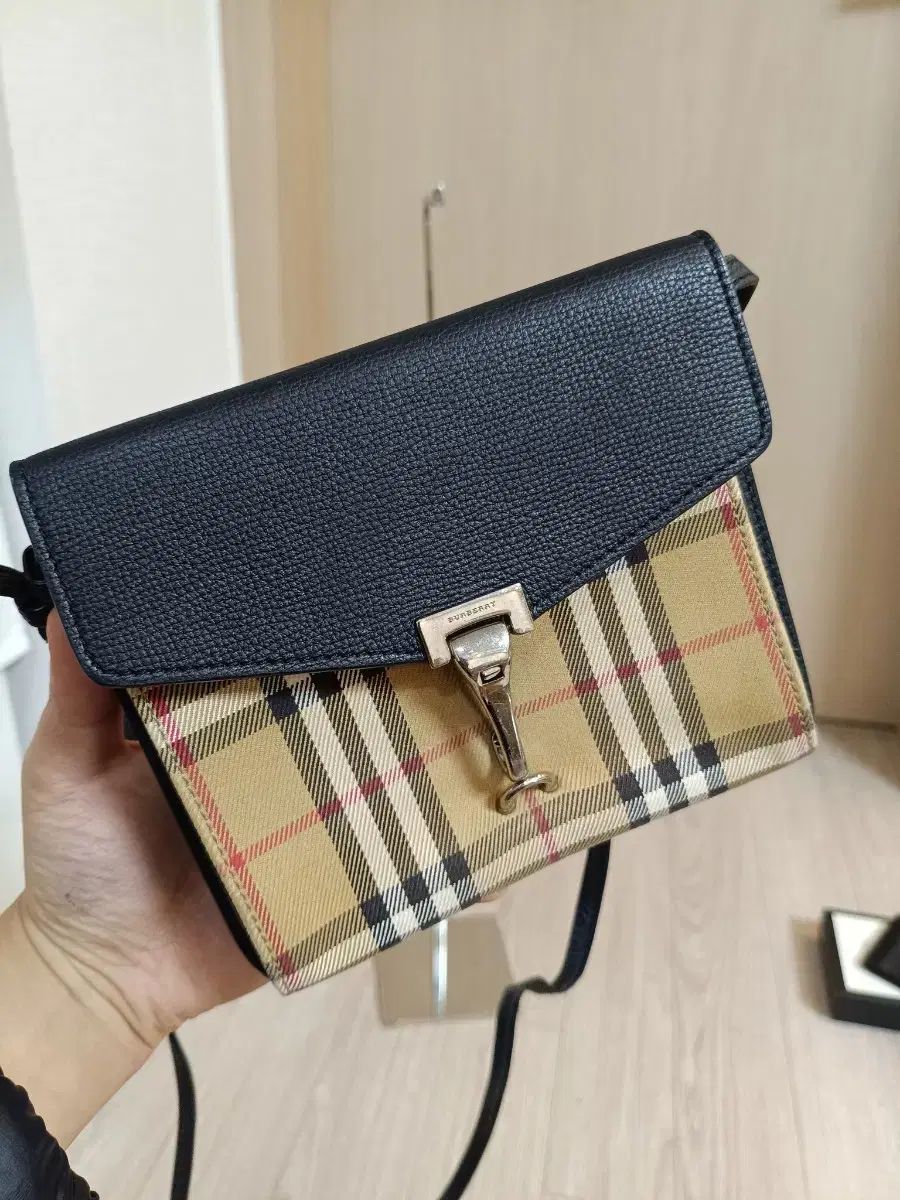 バーバリー マックケン クロスバック バッグ ヴィンテージ ハウスチェック マックケンバックスモール