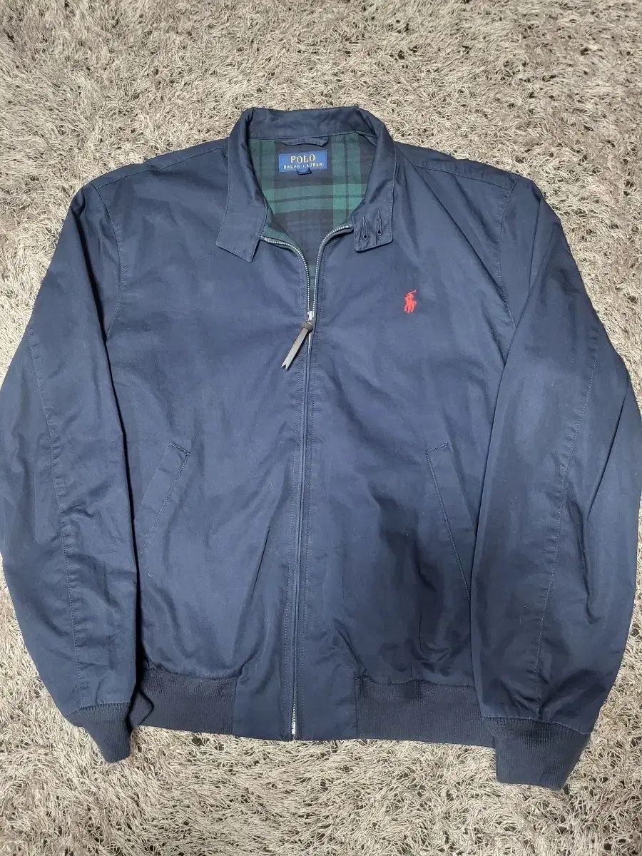 ポロラルフローレン ポニーロゴ チェック裏地 クータ コットン ジャケット