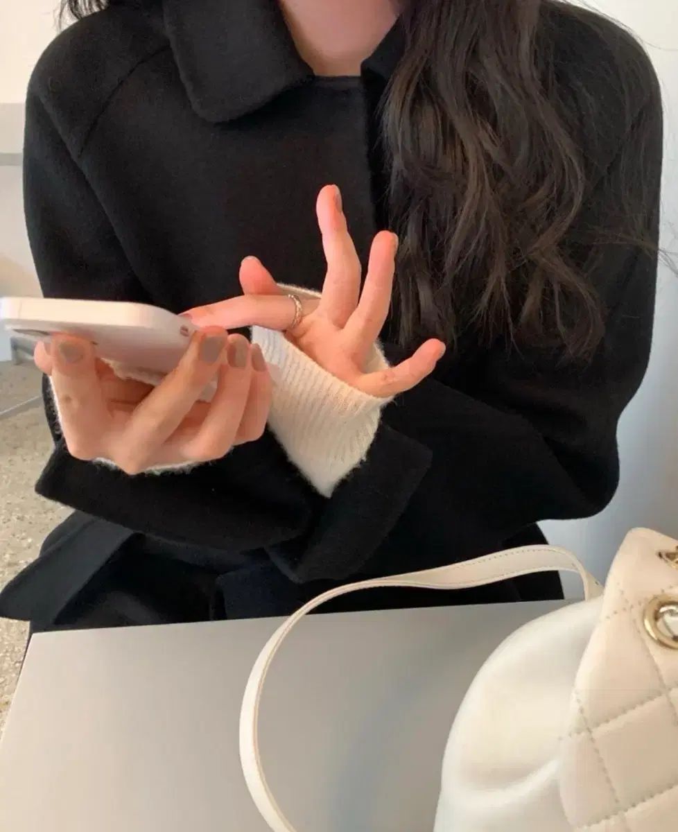 Le Plein ザ ブラック ハンドメイド コート