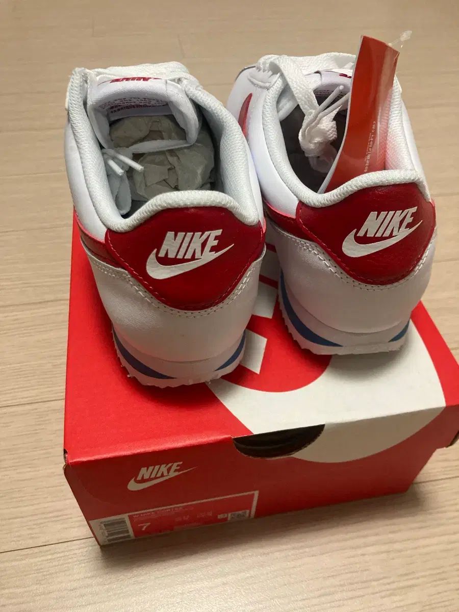  NIKE コルテッツ 白 赤 青 240 mm スニーカー 靴