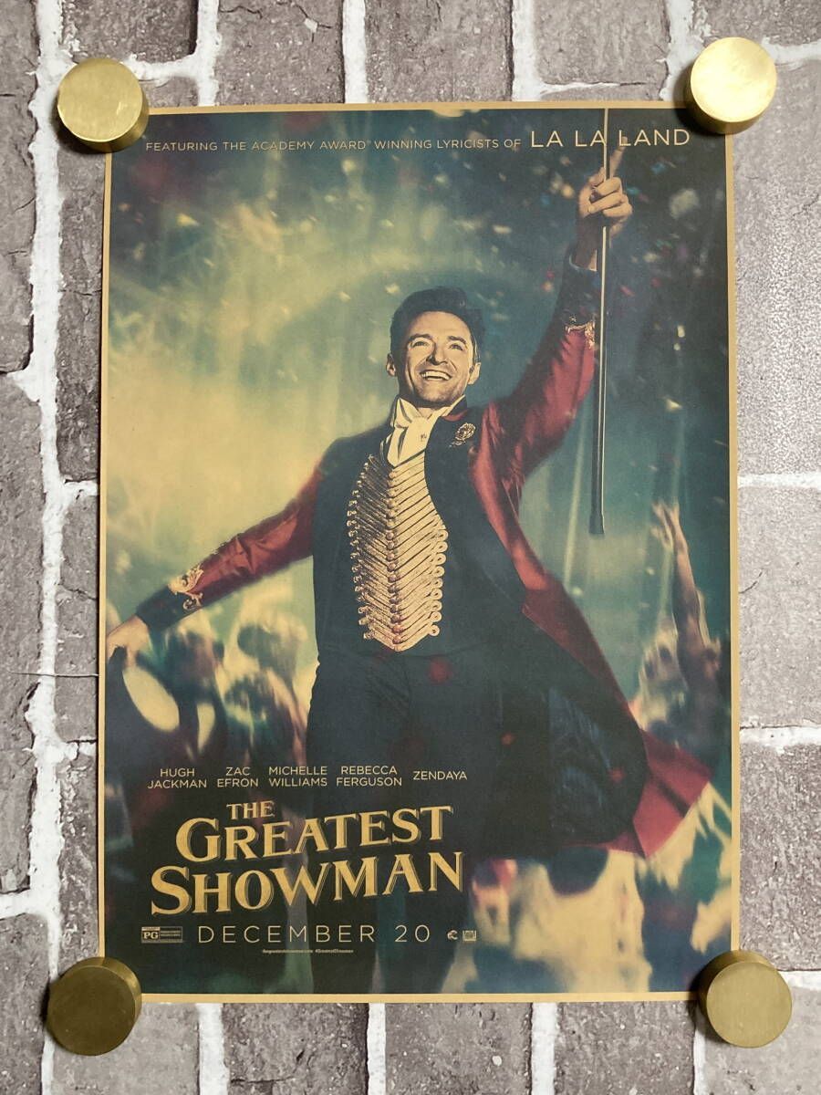 クラフト紙製 ポスター グレイテスト・ショーマン （ヒュー・ジャック