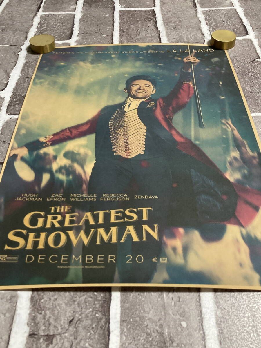 クラフト紙製 ポスター グレイテスト・ショーマン （ヒュー・ジャック