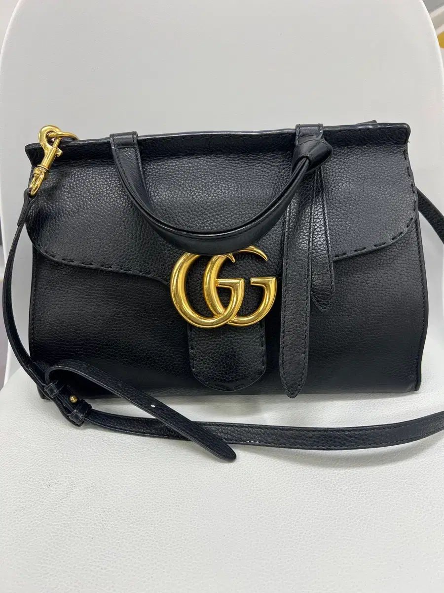グッチ マーモント トップハンドル ツーウェイバッグ