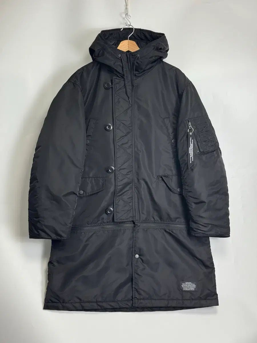 24 FW GU X UNDERCOVER ヒート パデッド コンバーチブル コート ダウンコート M