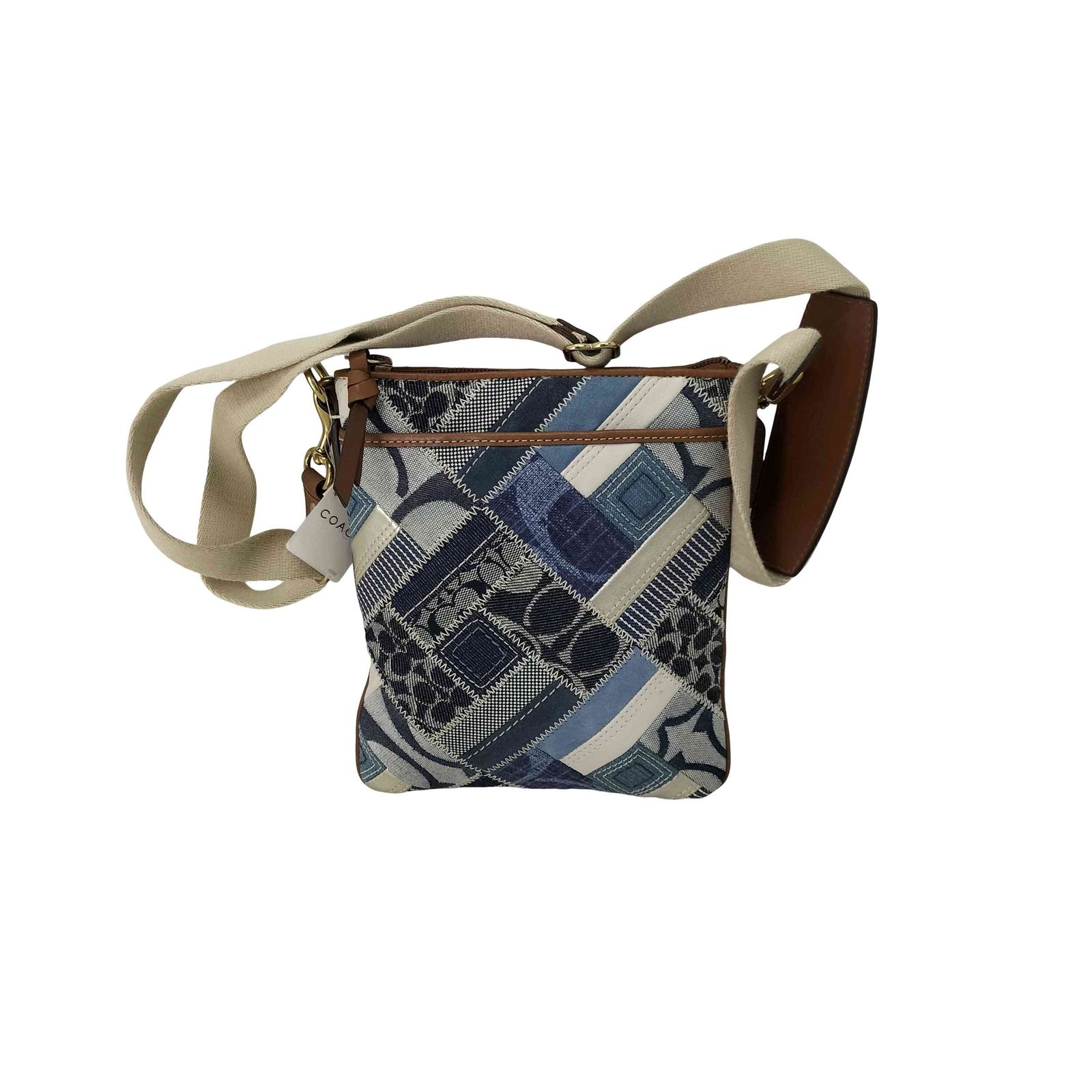 パッチワーク ショルダーバッグ COACH コーチ COACH シグネチャーロゴ 