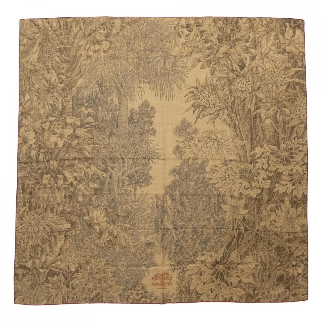 エルメス HERMES ALL ORTO DI PALERMO カレジェアン140 ショール