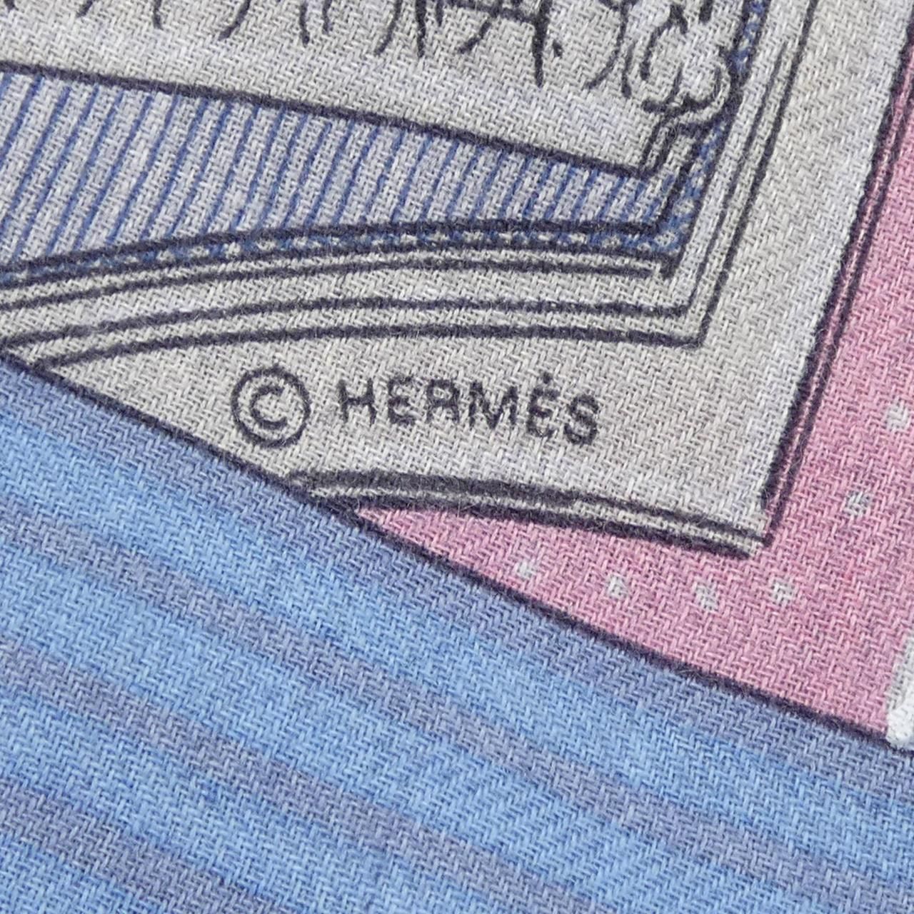  エルメス HERMES GRAND THEATRE NOUVEAU カレジェアン140 ショール マフラー 小物
