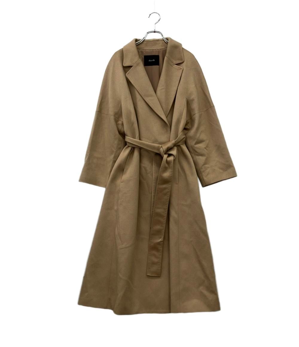 アルアバイル チェスターコート カシミア ビーバーコート 202520 17 600 11 010 レディース SIZE 1 S allureville