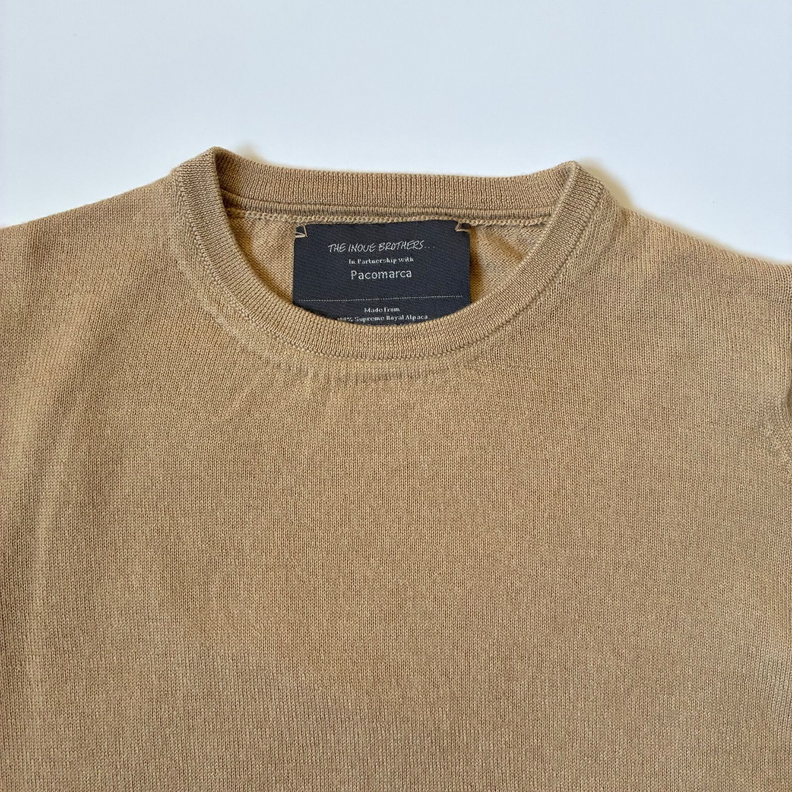 THE INOUE BROTHERS / Supreme Royal Alpaca CREWNECK KNIT - メルカリ