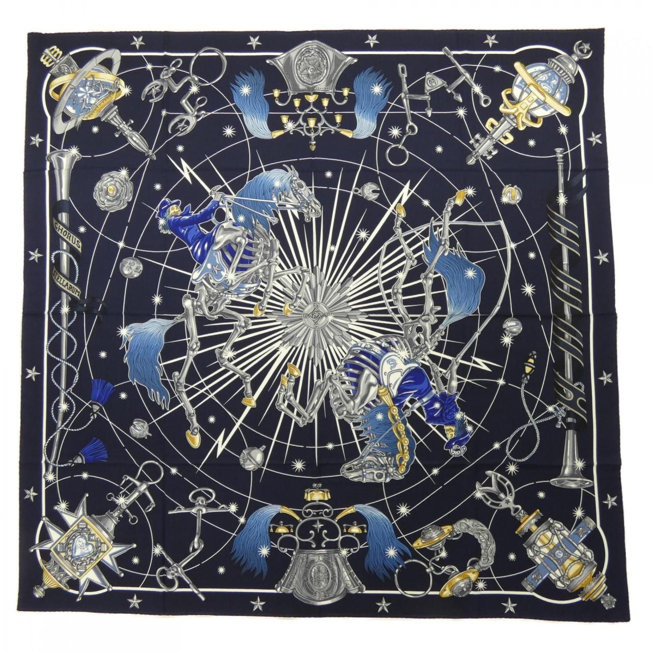 エルメス HERMES CHORUS カレジェアン140 ショール