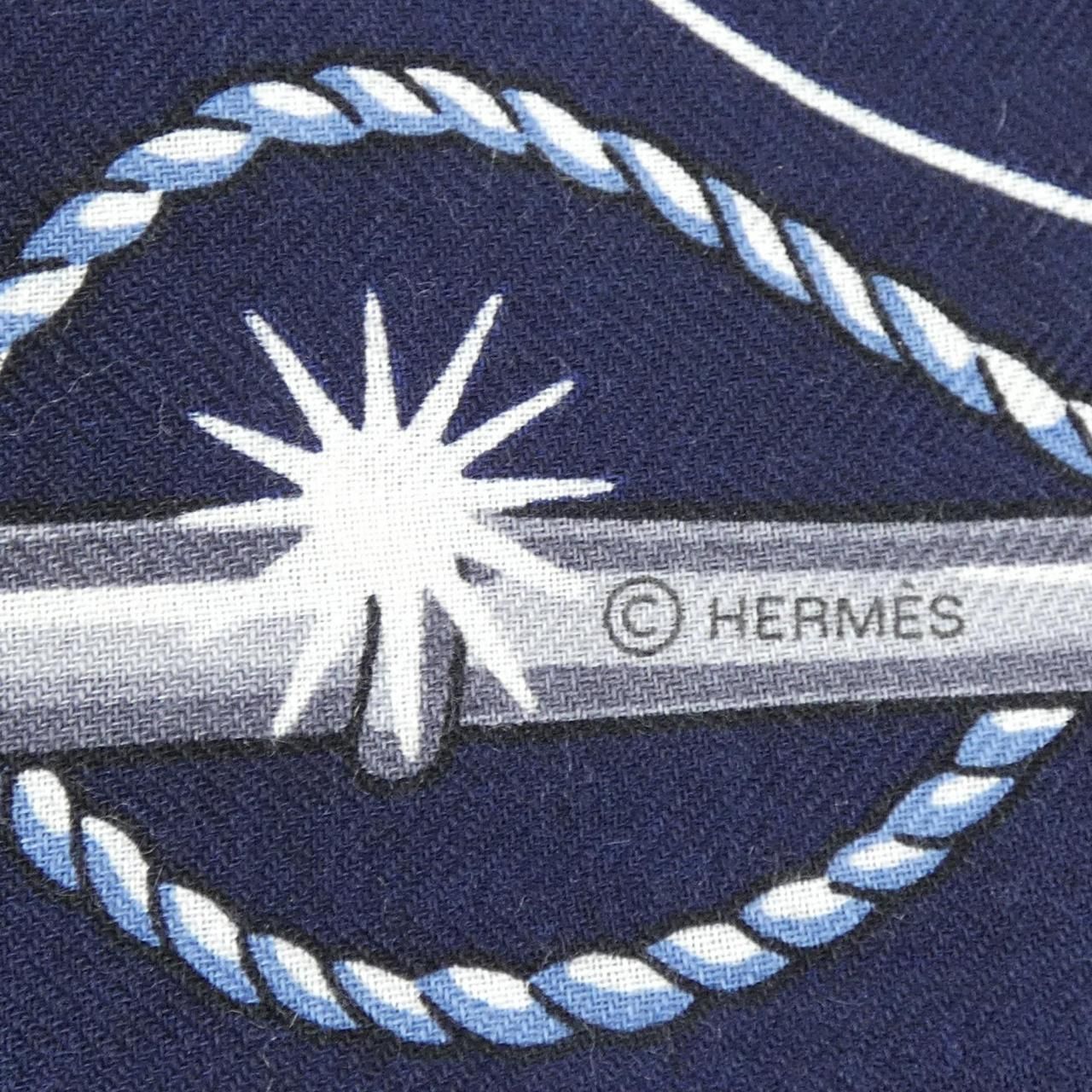  エルメス HERMES CHORUS カレジェアン140 ショール マフラー 小物