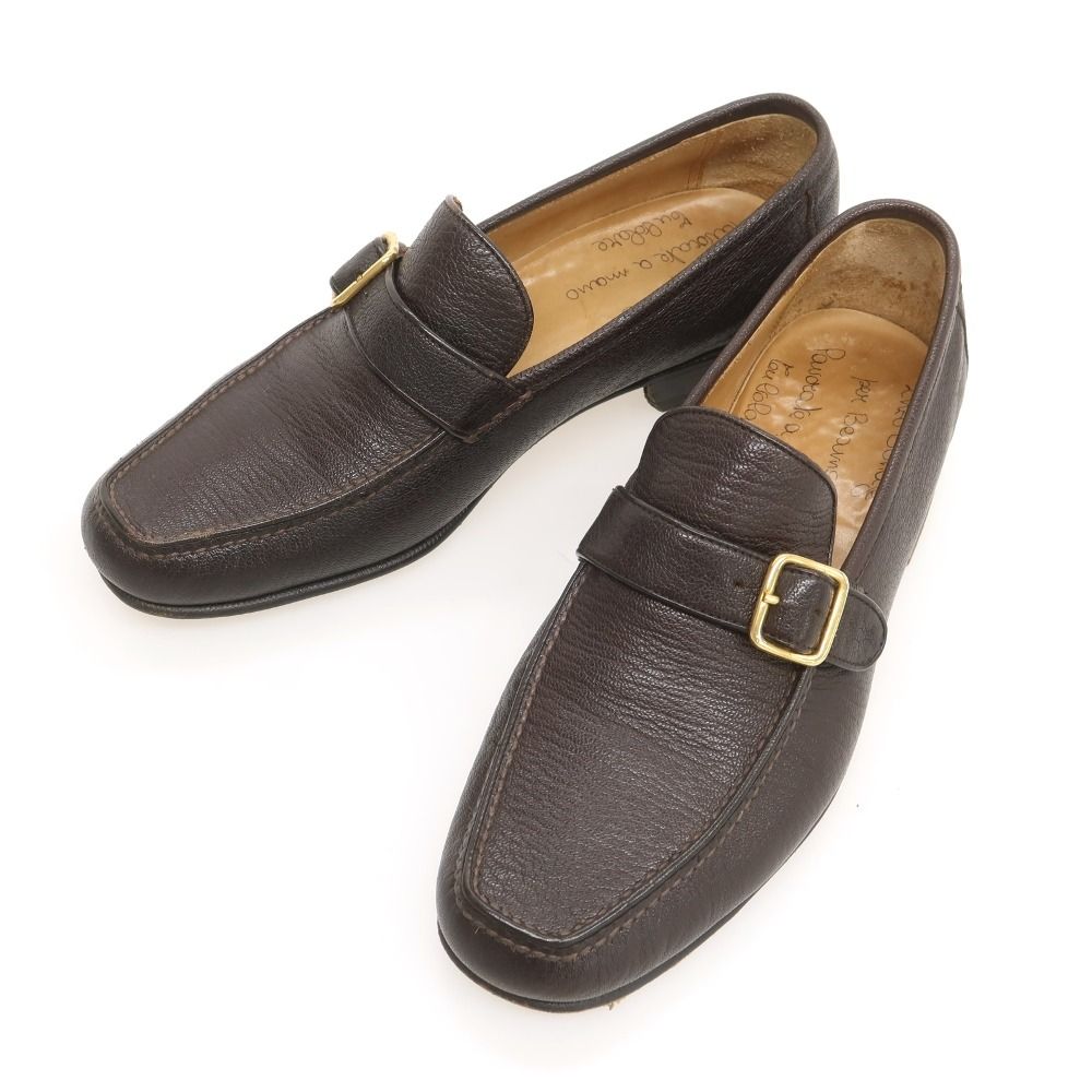 中古】エンツォ ボナフェ Enzo Bonafe BEAMS別注 ストラップローファー