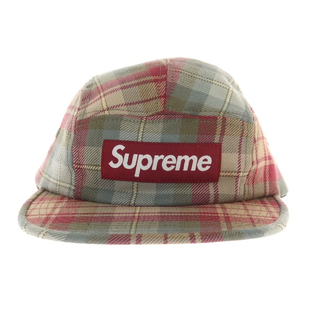中古】シュプリーム Supreme 2025年秋冬 Lochcarron Camp Cap チェック