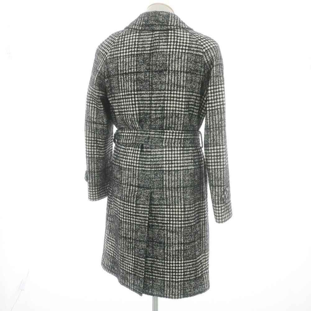 <美品>TAGLIATORE 新ロゴ LARSブラック ボアベルデットコート44 アウトレット】【ラスト1点】TAGLIATORE タリアトーレ ステンカラー