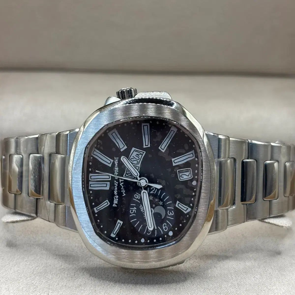 Wmt アクアマリン am 0070 c 時計 5712 オマージュ