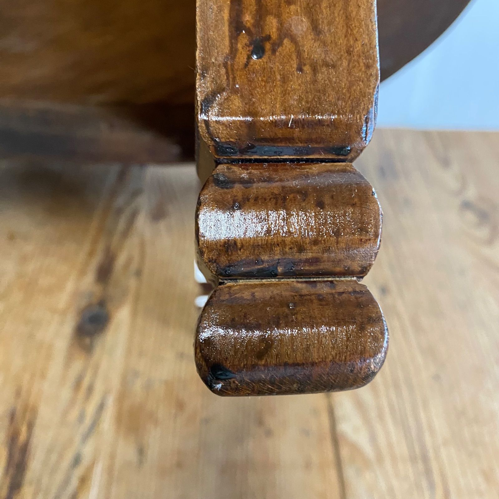 古家具 丸テーブル