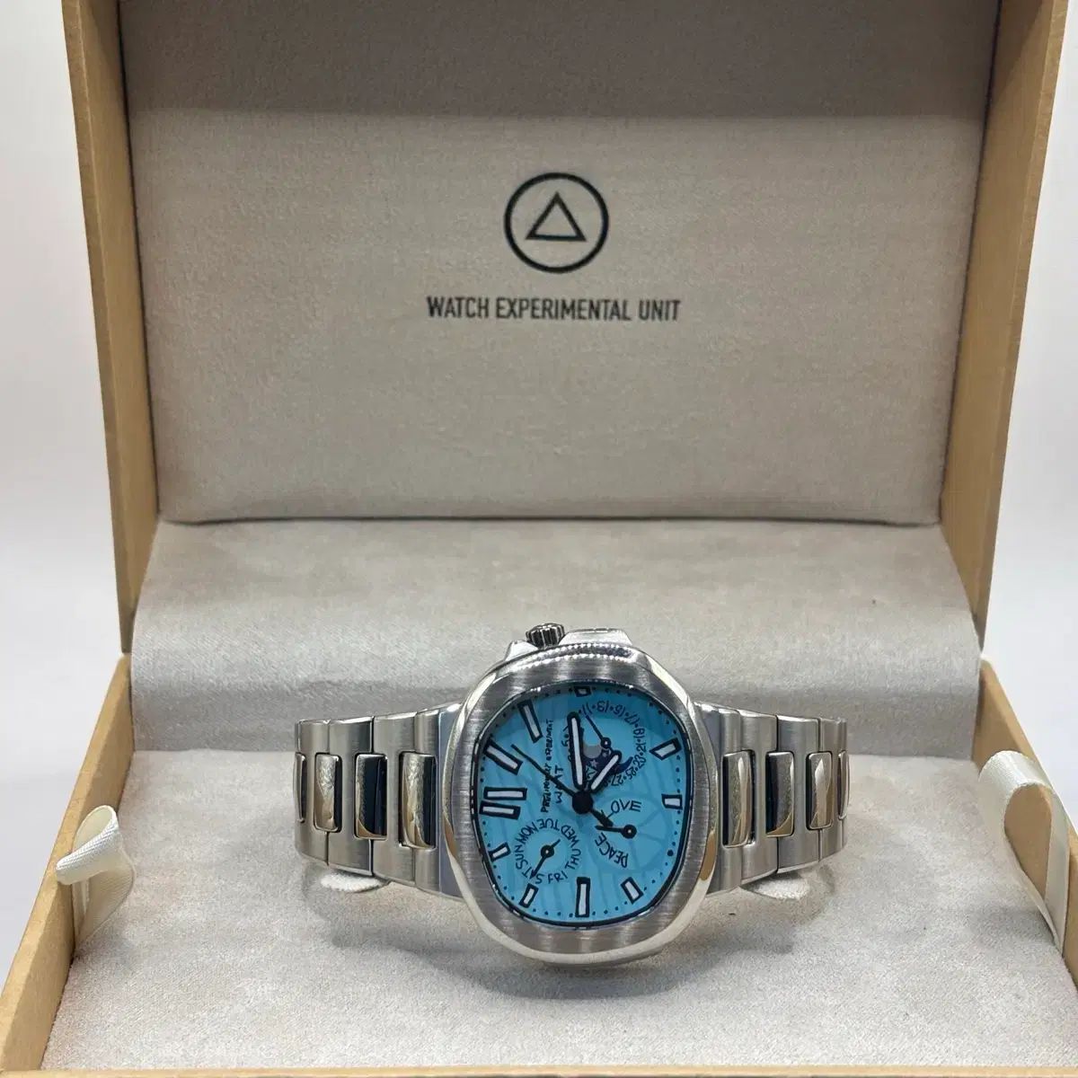 Wmt アクア マリン 0060 c ティファニー ダイアル 時計