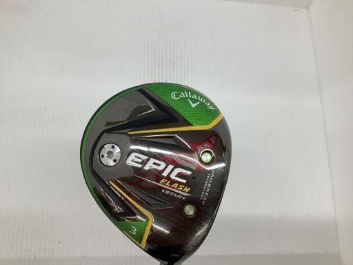 キャロウェイ EPIC FLASH STAR 3 W フェアウェイウッド FW 特注シャフト フレックスS メンズ 男性用 右利き 右用 Cランク ゴルフクラブ