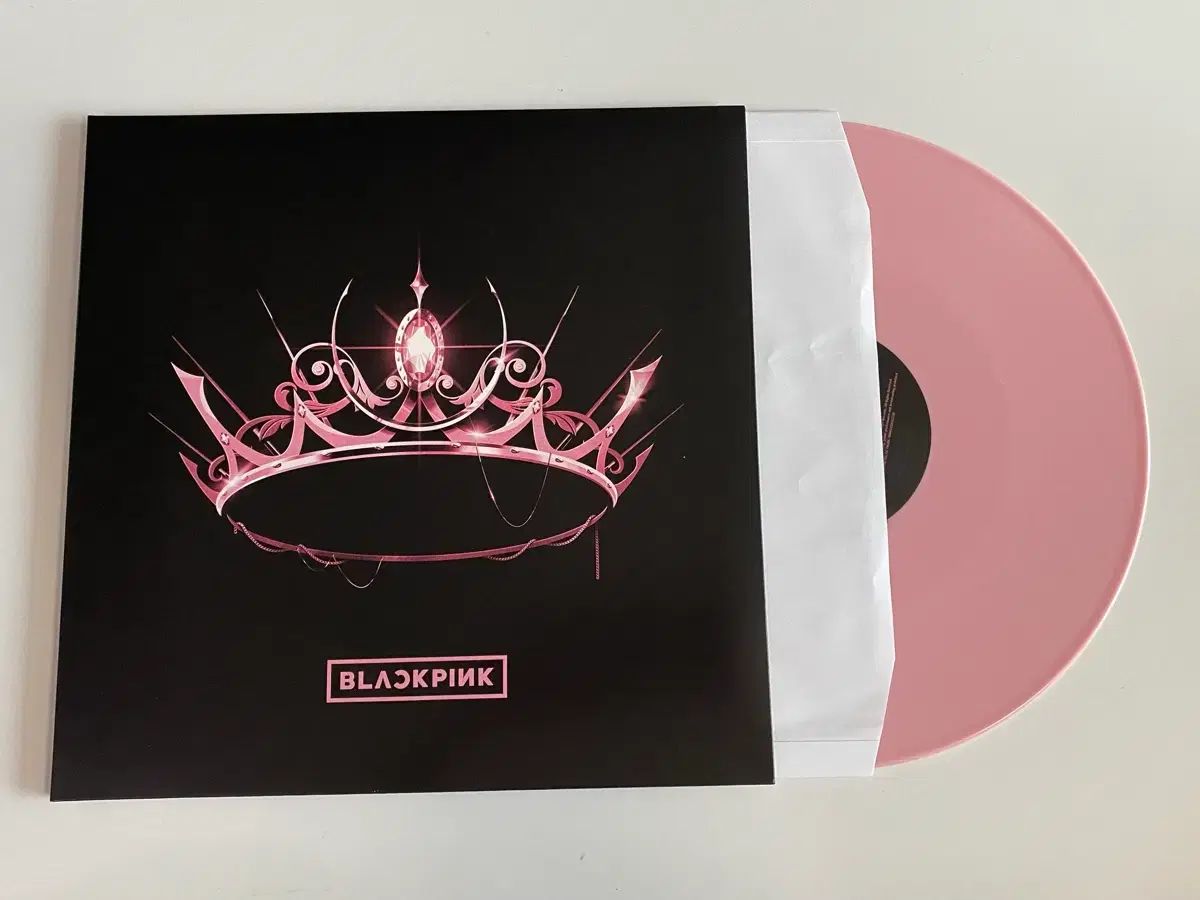 BLACKPINK(ブラックピンク・ブルピン) The Album ピンク COLOR LP