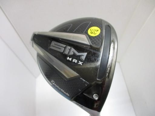 テーラーメイド SIM MAX 9° ドライバー DR 特注シャフト フレックスSR メンズ 男性用 右利き 右用 Cランク ゴルフクラブ
