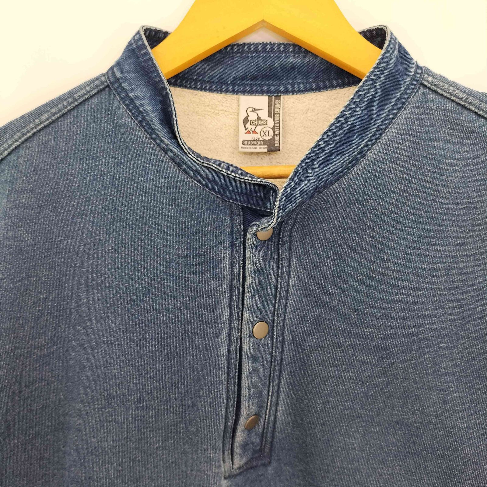 チャムス CHUMS Hurricane Top indigo インディゴ ハリケーントップ 