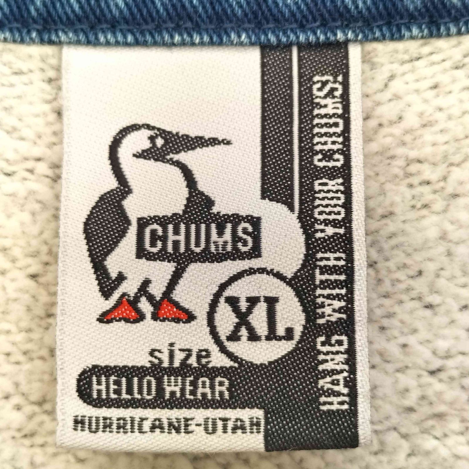 チャムス CHUMS Hurricane Top indigo インディゴ ハリケーントップ 