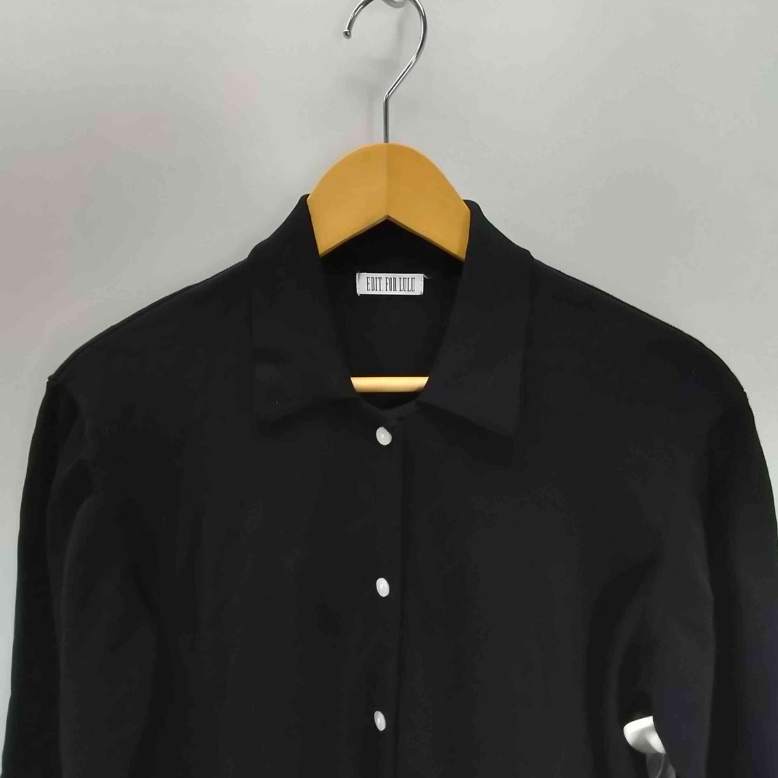 LULU ポロシャツニットオールインワン