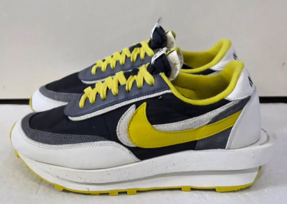 285 NIKExSACAIxUNDERCOVER LDワッフル ブラックブライトシトロン 廃盤実物