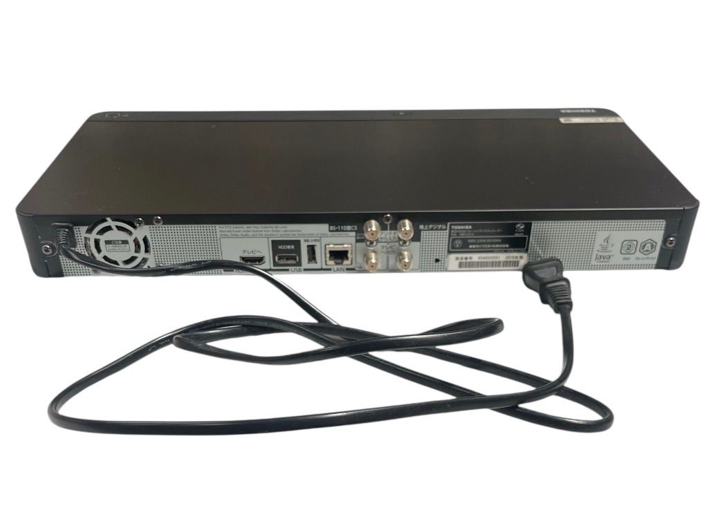 TOSHIBA／東芝】REGZA ブルーレイレコーダー DBR-Z610（2016年製