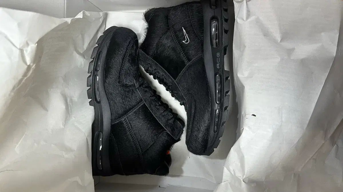 270 ナイキ エアマックス ゴーア ドーム ブーツ ポニー ヘア ブラック その他 ブーツ 革靴 靴