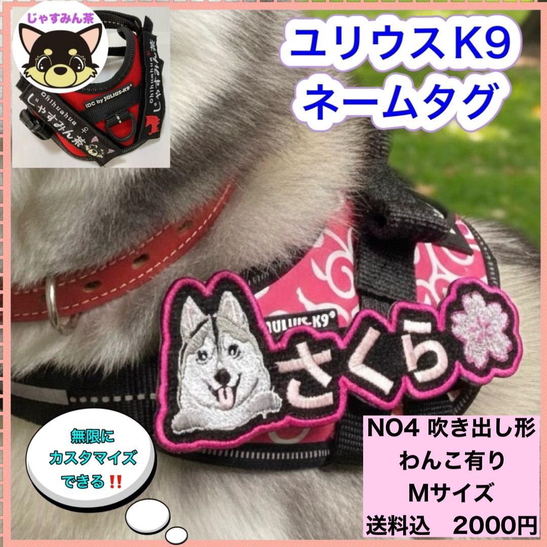d&r様 専用 ユリウスK9（Julius-K9）対応 オーダーメイド ネームタグ