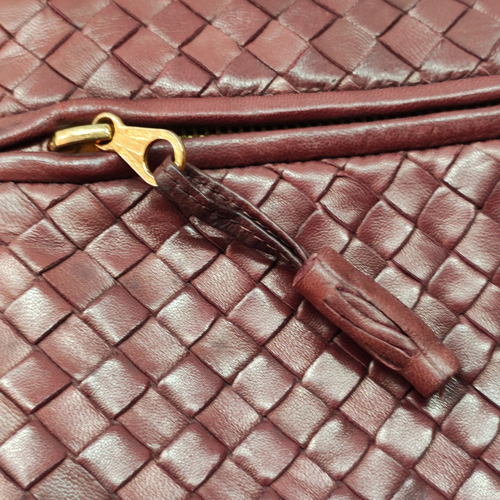 VINTAGE BOTTEGA VENETA OLD イントレチャート ショルダーバッグ