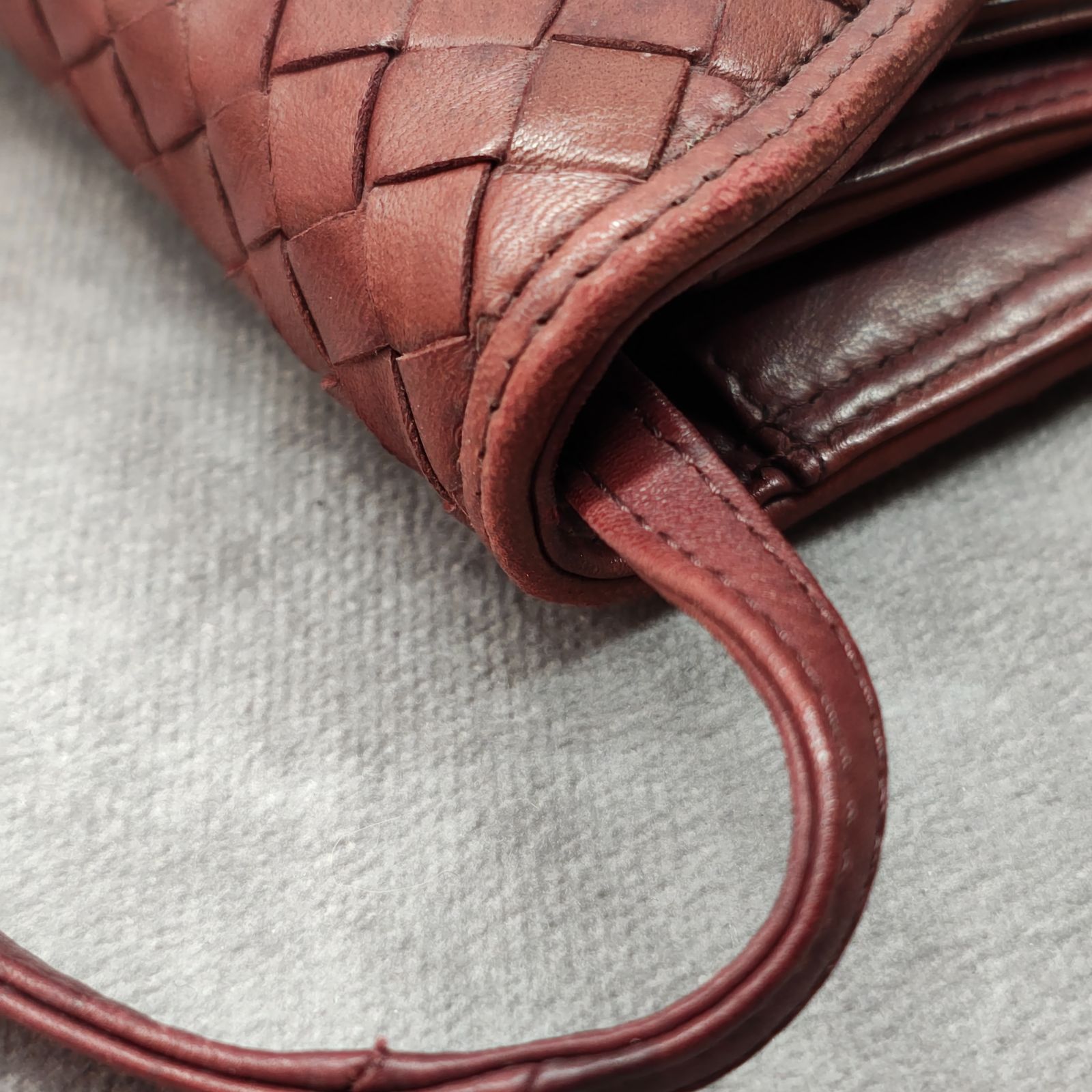 VINTAGE BOTTEGA VENETA OLD イントレチャート ショルダーバッグ