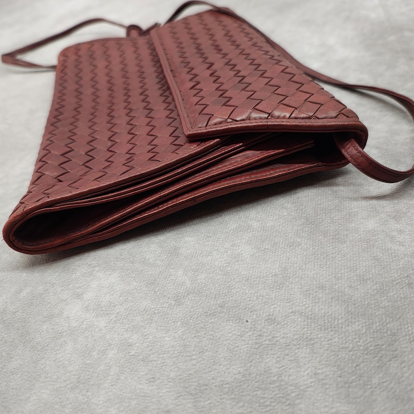 VINTAGE BOTTEGA VENETA OLD イントレチャート ショルダーバッグ