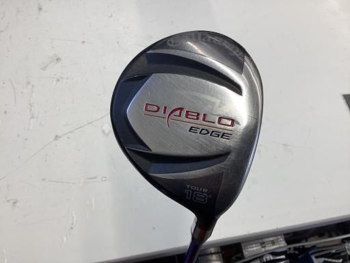 中古】 キャロウェイ DIABLO EDGE(Black) 18° フェアウェイウッド FW