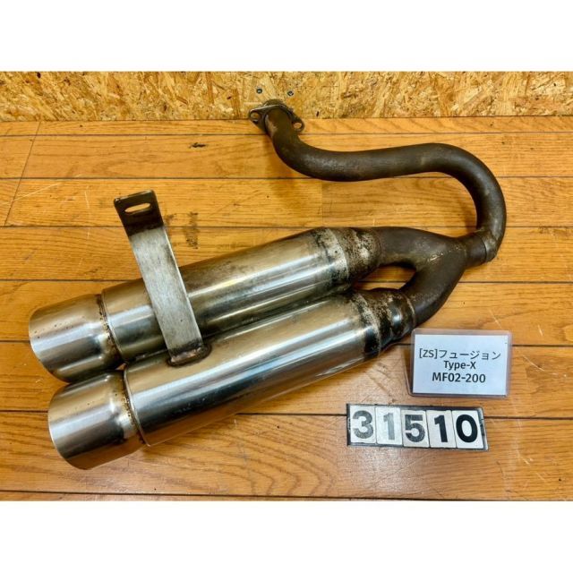 HONDA FUSION フュージョン 社外マフラー Amazon.co.jp: リアライズ(Realize) ROSSO マフラー ライネス 110φ