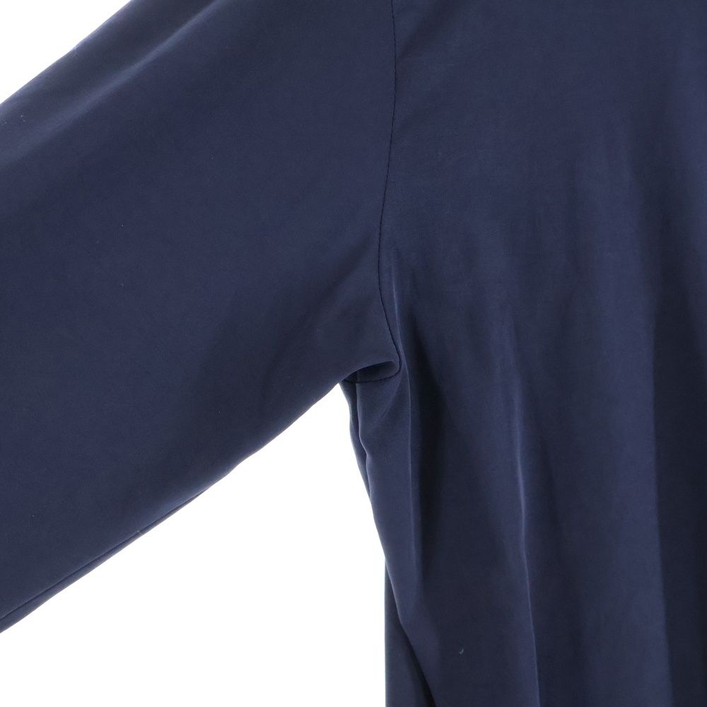 【新品　Y's シャツ】ワイズ ドレスシャツ ネイビー オーバーサイズ LL相当 クールビズ ニットシャツ(裄詰不可) 無地 ネイビー ニット | CHOYA