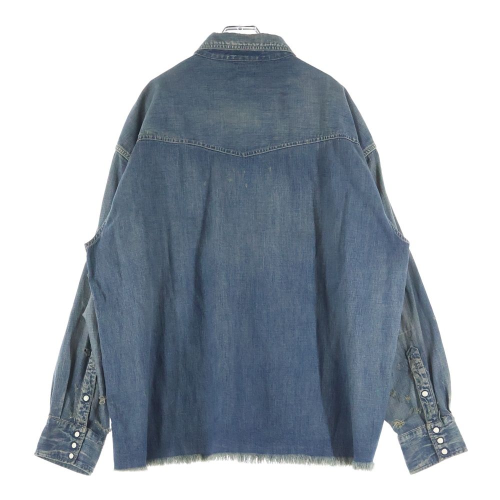 SAINT MICHAEL (セントマイケル) 23AW DENIM SHIRT 長袖 デニムシャツ