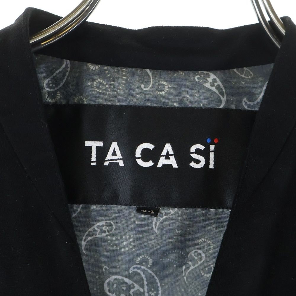 TACASI (タキャシ) シンセティックスエード プルオーバージャケット 