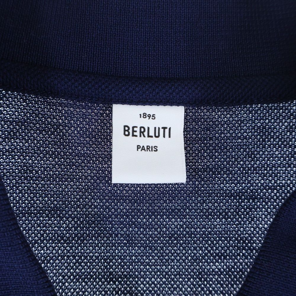 Berluti (ベルルッティ) カリグラフィ コットン 半袖ポロシャツ