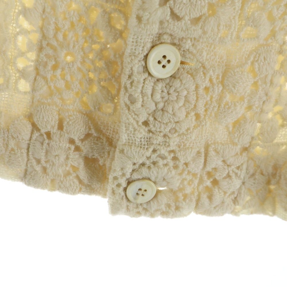 COMME des GARCONS (コムデギャルソン) 05AW フラワー刺繍 クロシェ