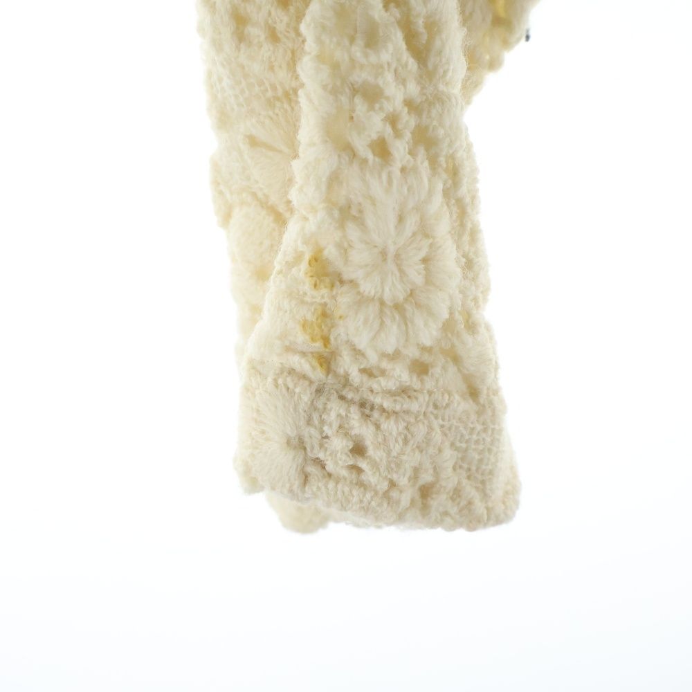 COMME des GARCONS (コムデギャルソン) 05AW フラワー刺繍 クロシェ