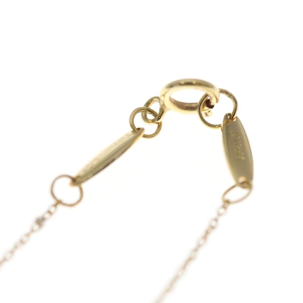 極美品✨ ティファニー ネックレス ビーン AU750 イエローゴールド 極美品✨ ティファニー ネックレス ビーン AU750 イエローゴールド