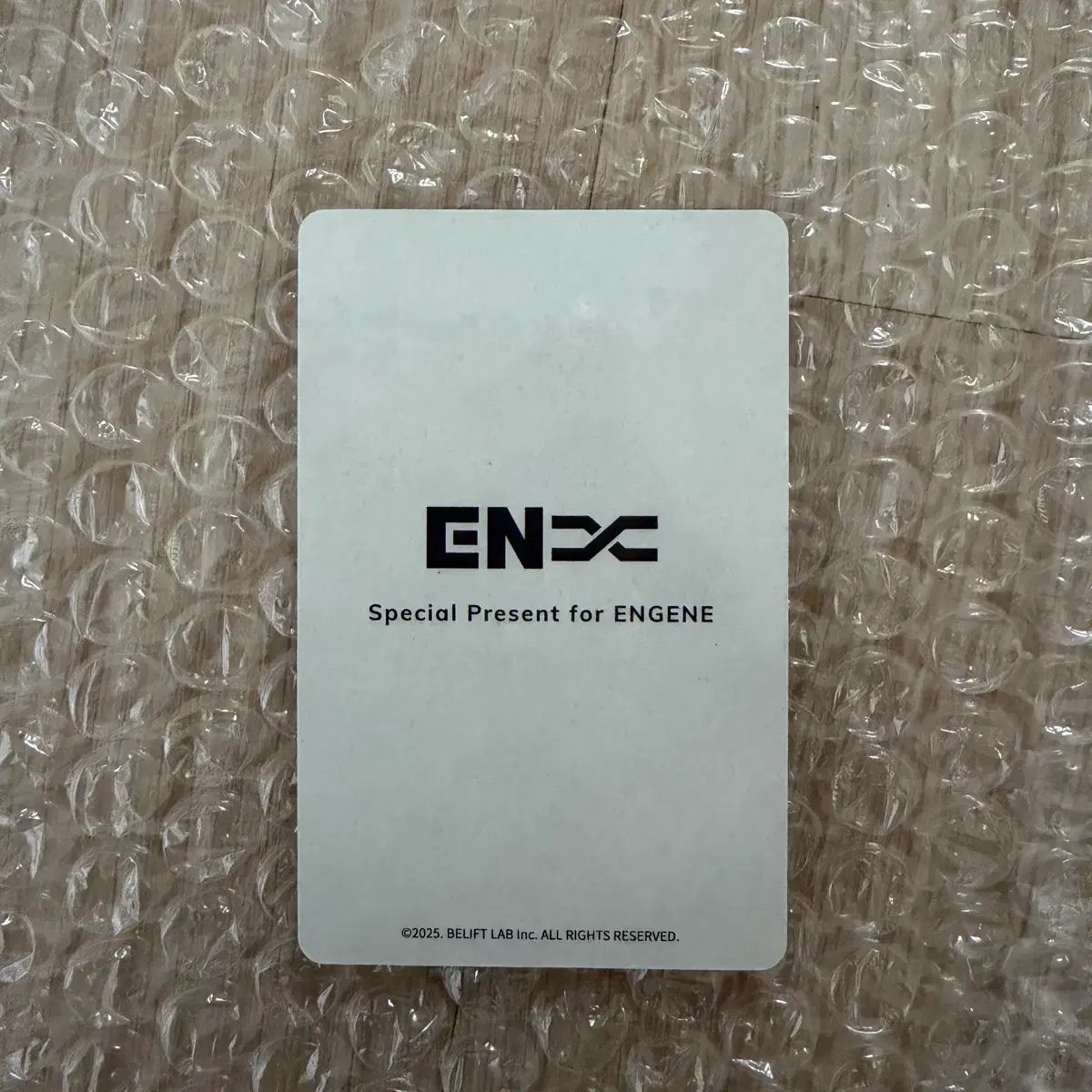 ENHYPEN ジェイ 日本 メンバーシップ アンケート 特典 トレカ