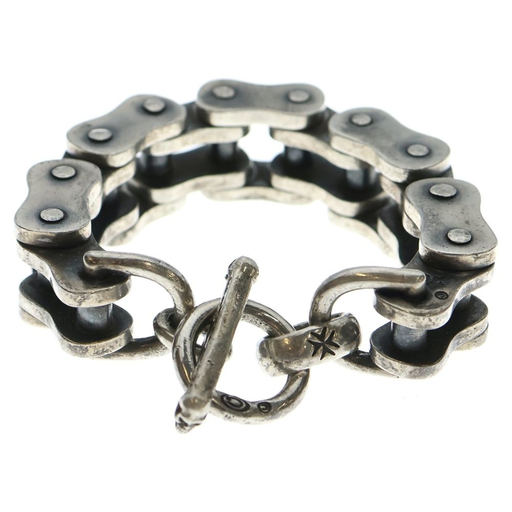 Gaboratory Gabor ガボラトリー ガボール Motorcycle Chain Bracelet Large ラージ モーターサイクルチェーンブレスレット シルバー