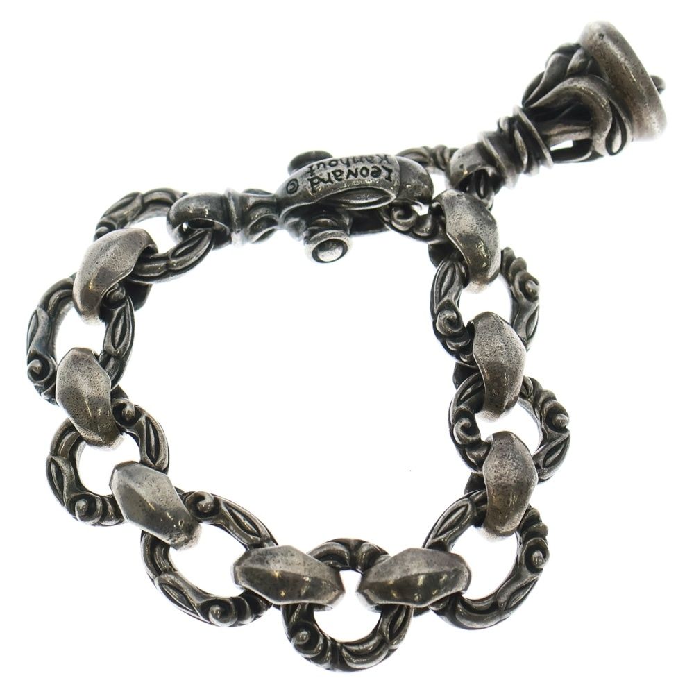 LEONARD KAMHOUT レナードカムホート CRANE WITH BELL クレーン ベル ブレスレット シルバー