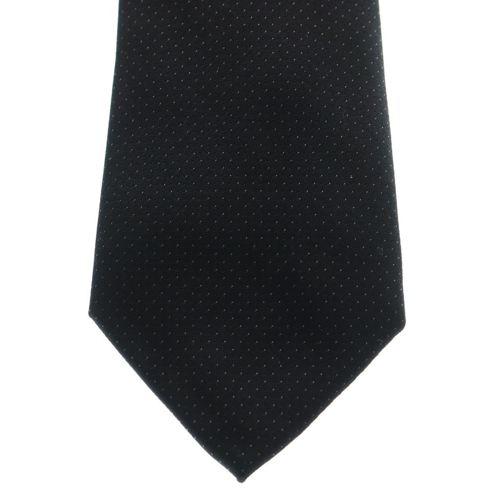 Dior HOMME (ディオールオム) ドット シルク ネクタイ ブラック - メルカリ