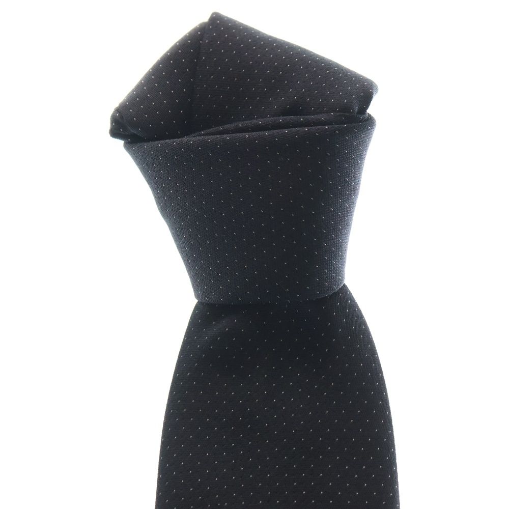 Dior HOMME (ディオールオム) ドット シルク ネクタイ ブラック - メルカリ