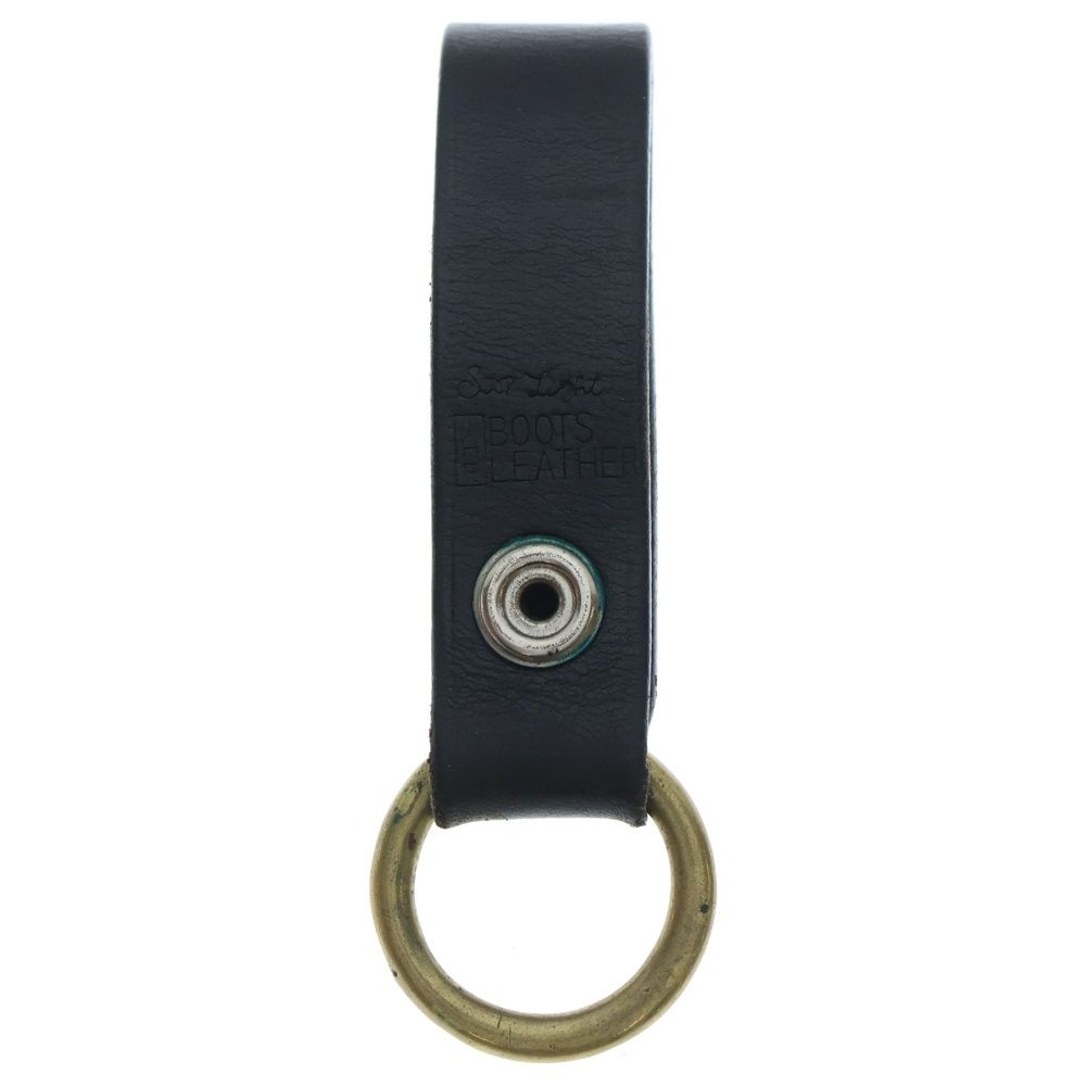 STOP LIGHT (ストップライト) 卍 マンジ レザー ベルトループ ブラック